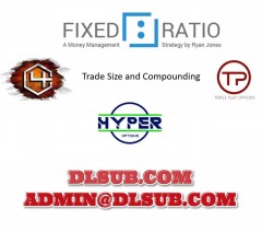 Mockup image of Ryan Jones PDS Trader - Trade Size and Cross Compounding e-learning materials, position sizing mastery