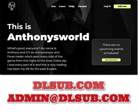 Digital marketing product online course photo of AWFX AnthonysWorld – 5 Day Bootcamp training program