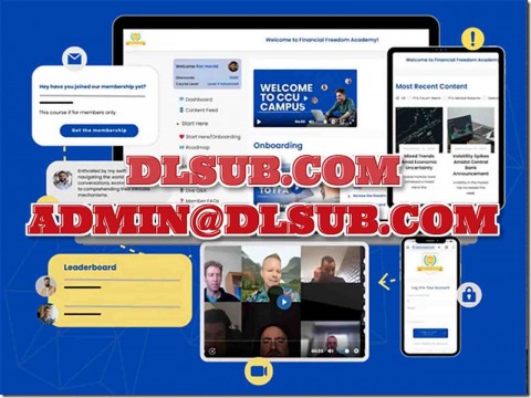 Promotional box image of Financial Freedom Academy online learning program